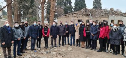 Итальянские депутаты ознакомились с последствиями военных преступлений армянских ВС в Гяндже