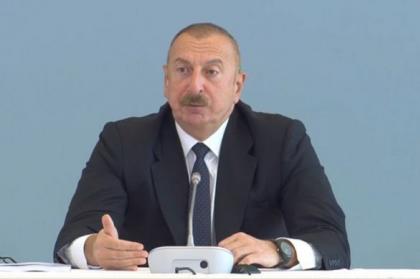 Le président azerbaïdjanais : Il est donc important de comprendre que ce souvenir restera gravé dans nos mémoires