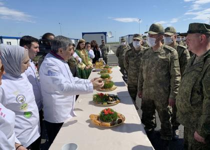 Une cuisine de Novrouz a été organisée au Centre conjoint turco-russe