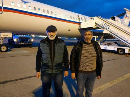 Azerbaijani hostages Dilgam Asgarov and Shahbaz Guliyev return to Baku thanks to President Aliyev
