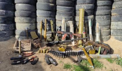 Batch of Armenian munitions found by Azerbaijani police in Khojavend district