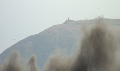 Armenians set fire to occupied Azerbaijani territories