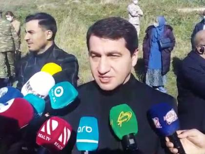 Все, что связано с Азербайджаном, разрушено и уничтожено - Хикмет Гаджиев - репортаж Trend TV из Худаферина