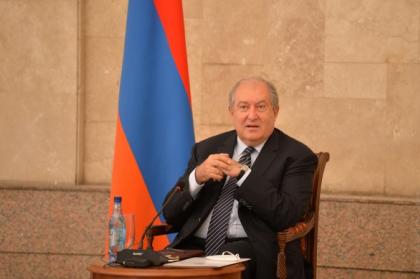 Президент Саркисян обратился к армянам
