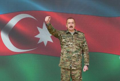 Президент, Победоносный Верховный главнокомандующий Ильхам Алиев: Ты свободна, родная Шуша!