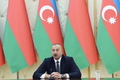Президент Ильхам Алиев: Виновником того, что произошло с Арменией, является именно руководство Армении