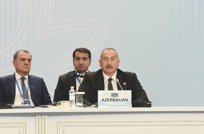 Ilham Aliyev : Bien que le conflit du Karabagh ait été réglé, l&#039;Arménie continue de commettre des provocations à la frontière
