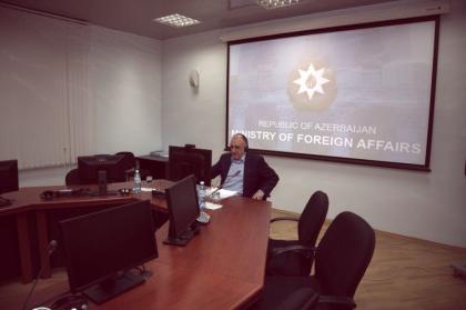 Meeting held between Azerbaijani and Armenian FMs via videoconference