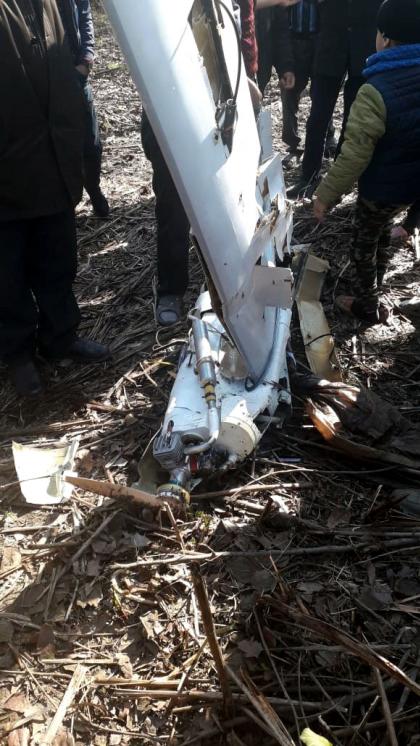 The tactical UAV belonging to Armenia was destroyed