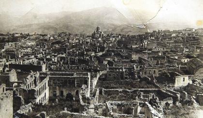 Erməni vandalizmi - Dağıdılmış Şuşa, 1920-ci il