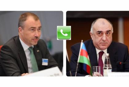 Эльмар Мамедъяров провел телефонный разговор со спецпредставителем ЕС на Южном Кавказе
