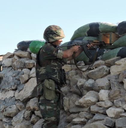 Military units of the armed forces of Armenia violated ceasefire 20 times throughout the day in various direction of the front, using sniper rifles.