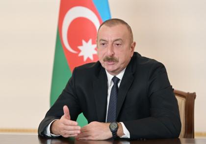  Le président azerbaïdjanais: Si l'Arménie continue de violer le cessez-le-feu, nous serons obligés de réagir de manière adéquate