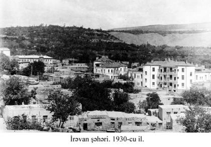 Erivan şehri. 1930