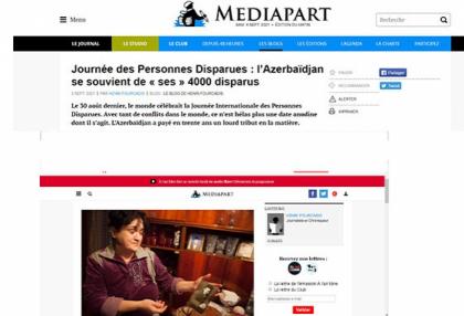 Journée des Personnes Disparues : l’Azerbaïdjan se souvient de « ses » 4000 disparus