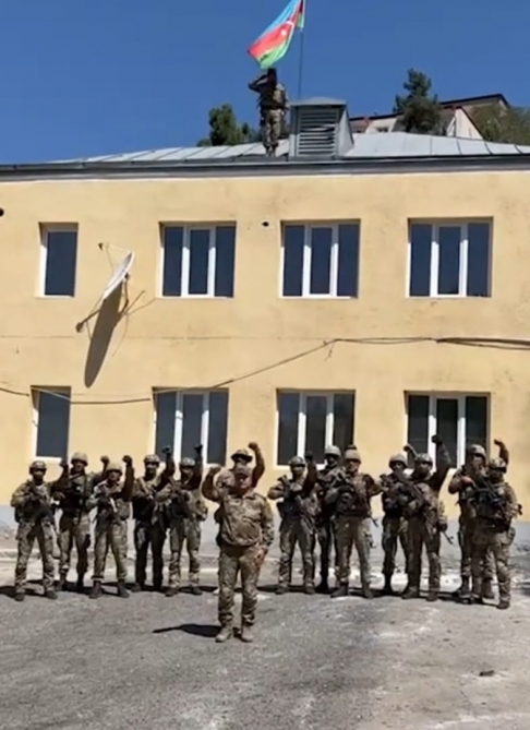 Azerbaijani Army is in Lachin city 