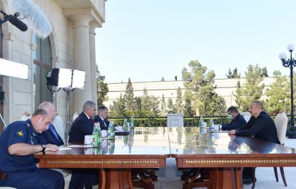 Президент Ильхам Алиев: Соревнования «Кубок моря» будут служить делу укрепления сотрудничества между всеми странами, которые в них участвуют