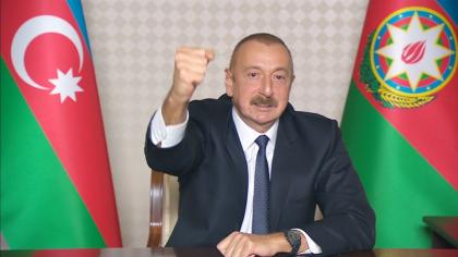 Gubadli city freed from occupation - President Ilham Aliyev