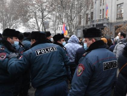 Очередная акция протеста в Ереване: десятки задержанных