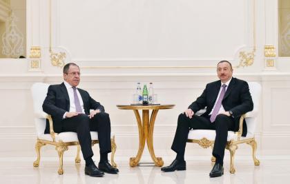Лавров рассказал о переговорах с Ильхамом Алиевым