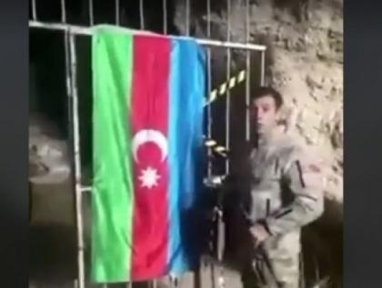 Азербайджанские солдаты показали Азыхскую пещеру 